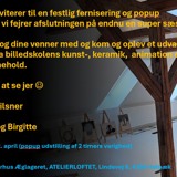 Pop Up udstilling med Billedskolen på Kulturhus Æglageret